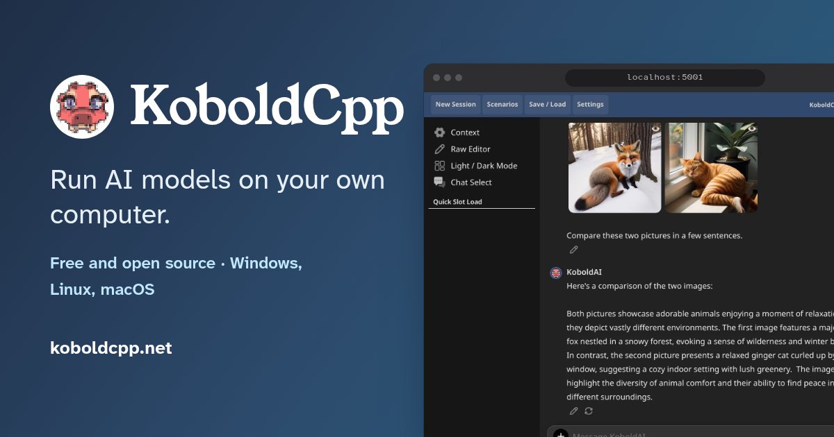 Command line | KoboldCpp